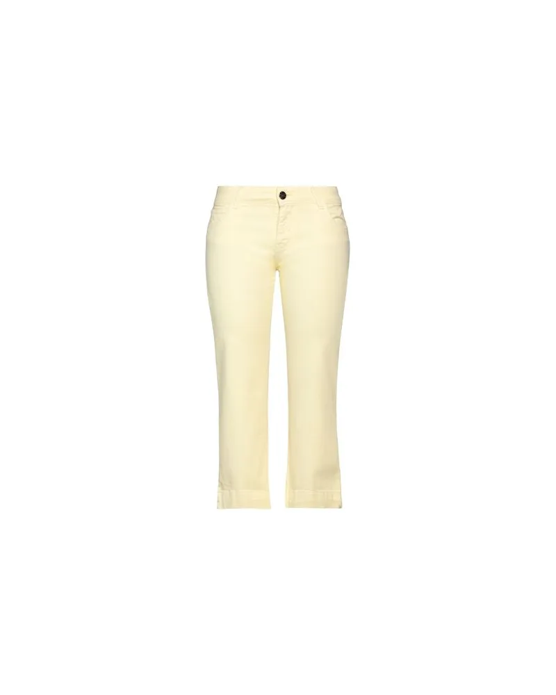 Simona Corsellini HOSEN & RÖCKE - Jeanshosenauf YOOX.COM Pastellgelb