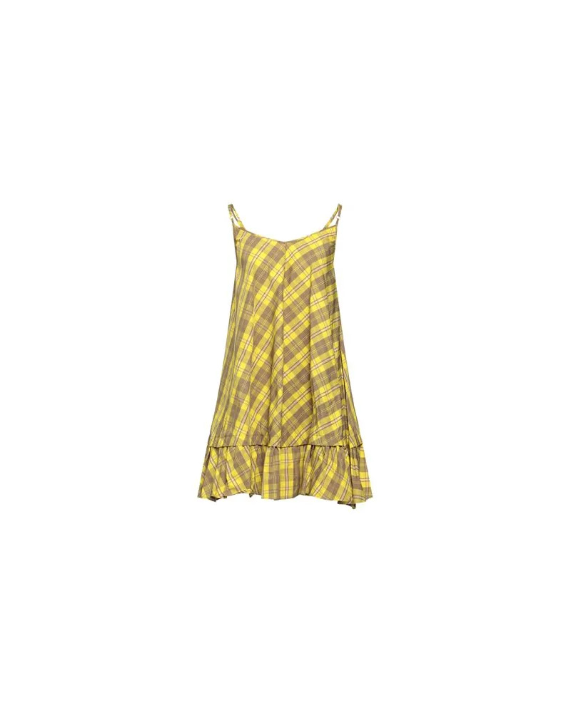 Actitude by Twinset KLEIDER - Mini-Kleiderauf YOOX.COM Gelb