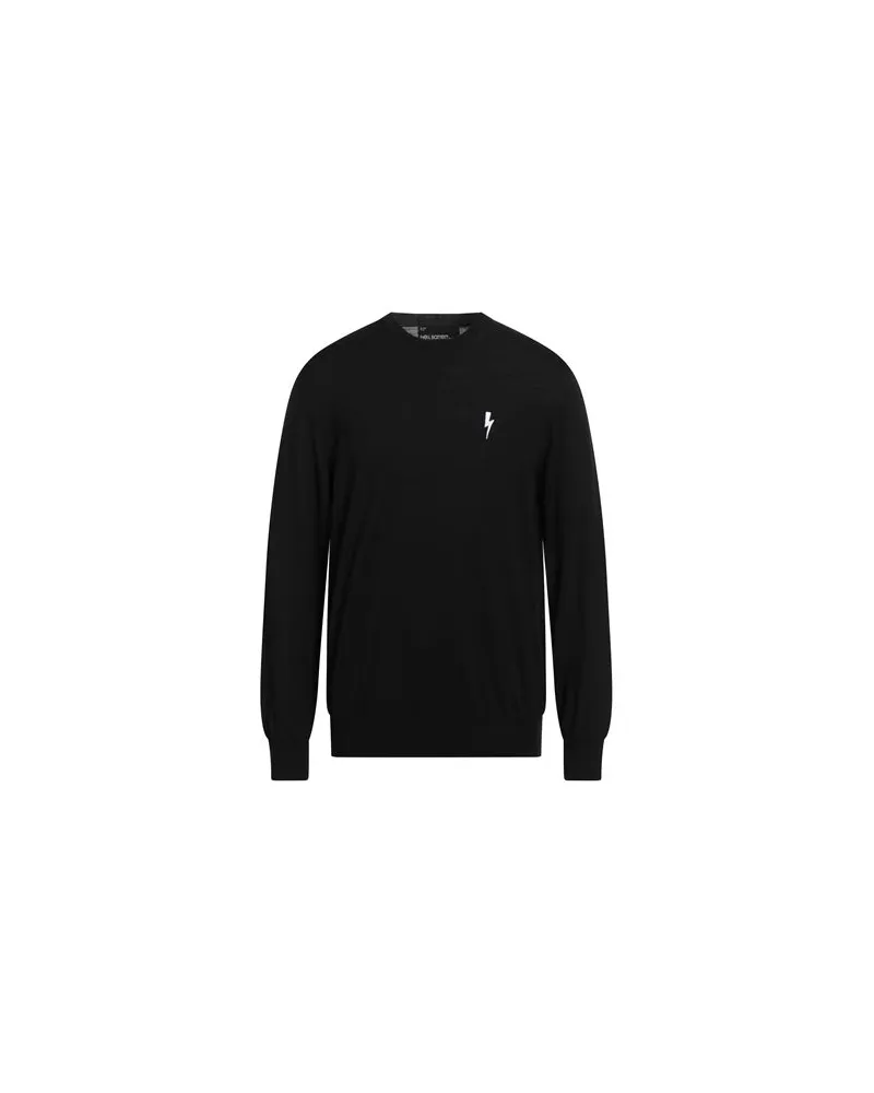 Neil Barrett STRICKWAREN - Pulloverauf YOOX.COM Schwarz