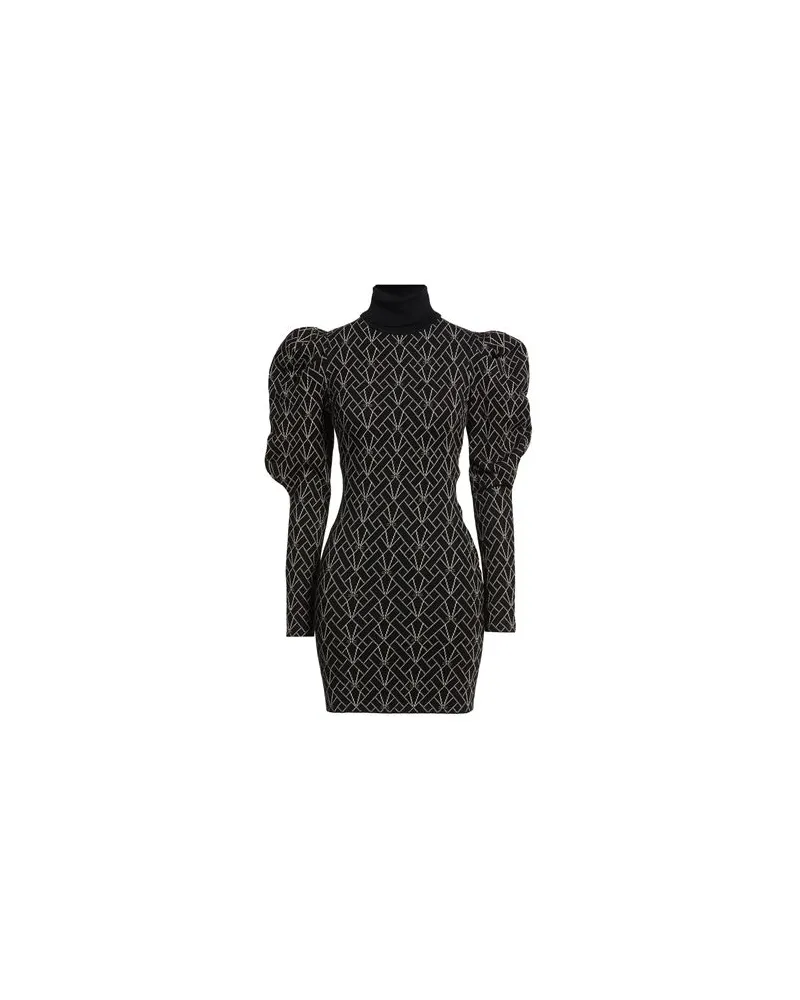 Elisabetta Franchi KLEIDER - Mini-Kleiderauf YOOX.COM Schwarz