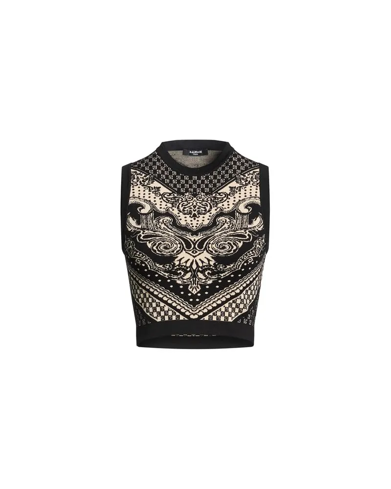 Balmain TOPS - Topsauf YOOX.COM Schwarz