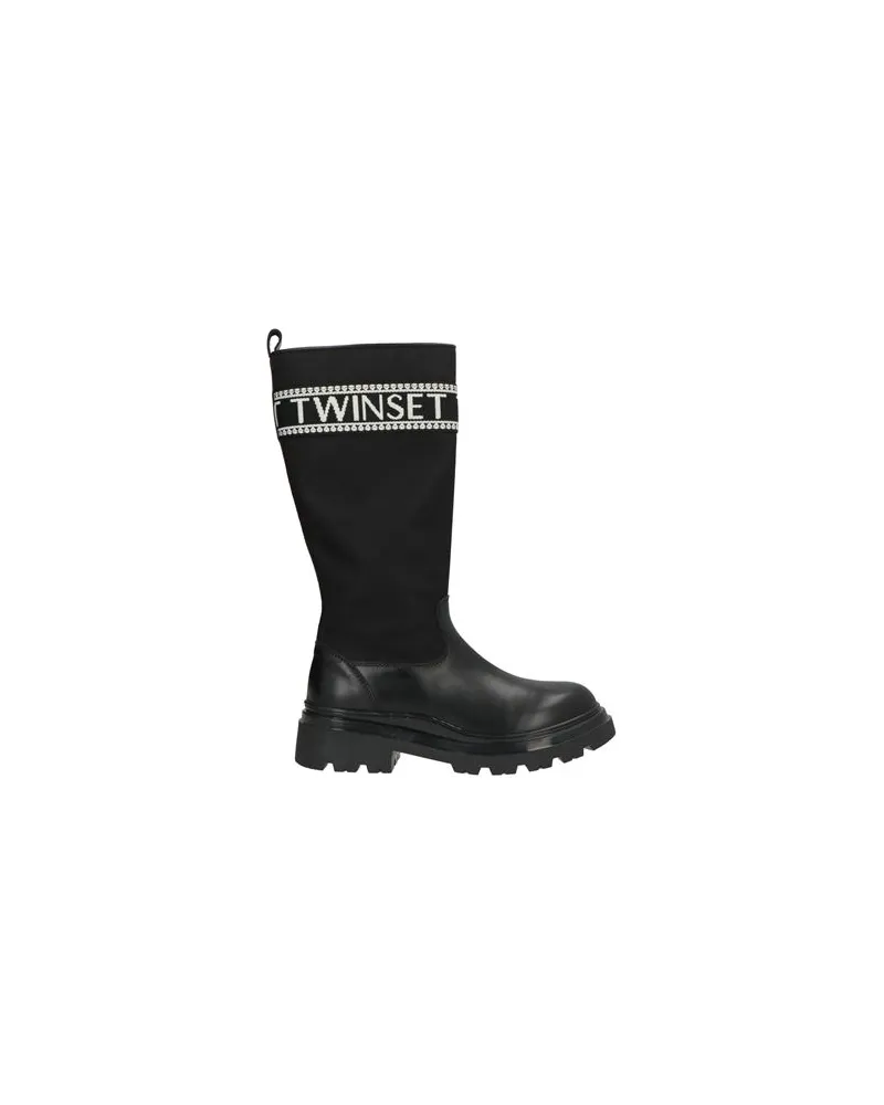 Twin-Set SCHUHE - Stiefelauf YOOX.COM Schwarz