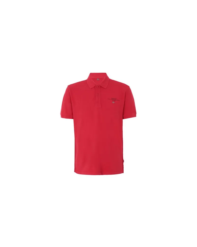 Napapijri ELBAS 3   - TOPS - Poloshirtsauf YOOX.COM Rot