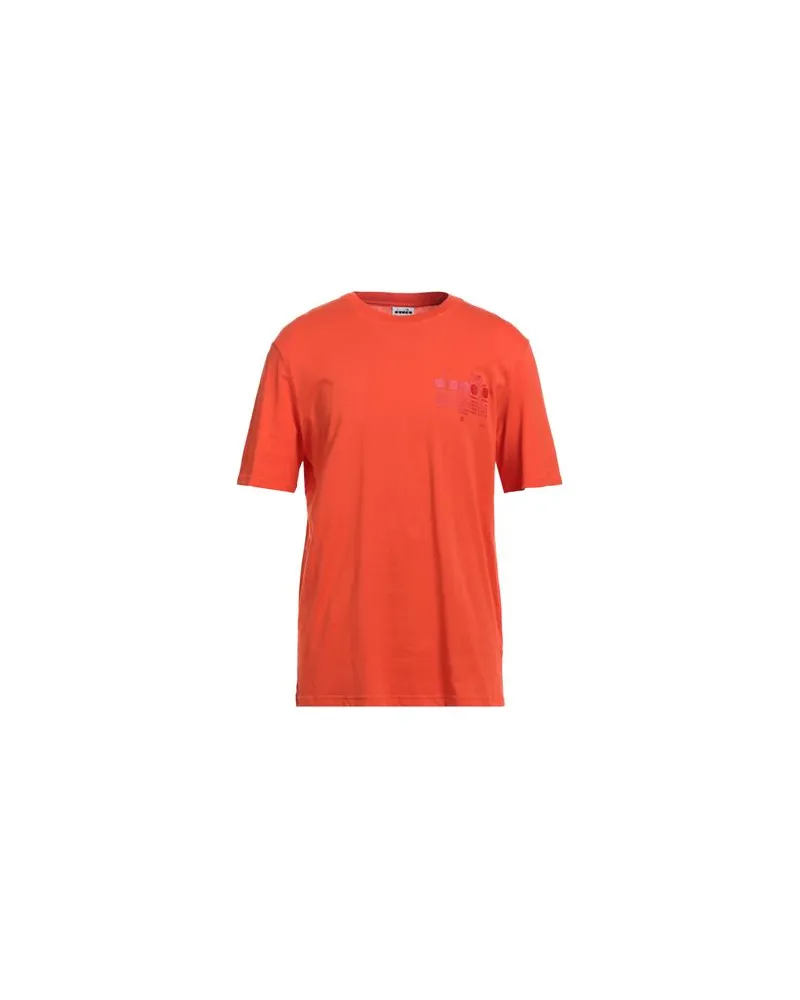 Diadora TOPS - T-shirtsauf YOOX.COM Orange