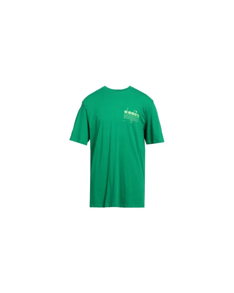 Diadora TOPS - T-shirtsauf YOOX.COM Grün