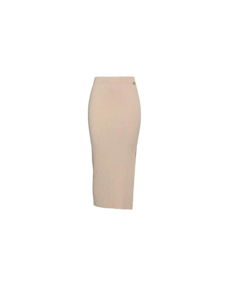 Twin-Set HOSEN & RÖCKE - Midi-Röckeauf YOOX.COM Beige
