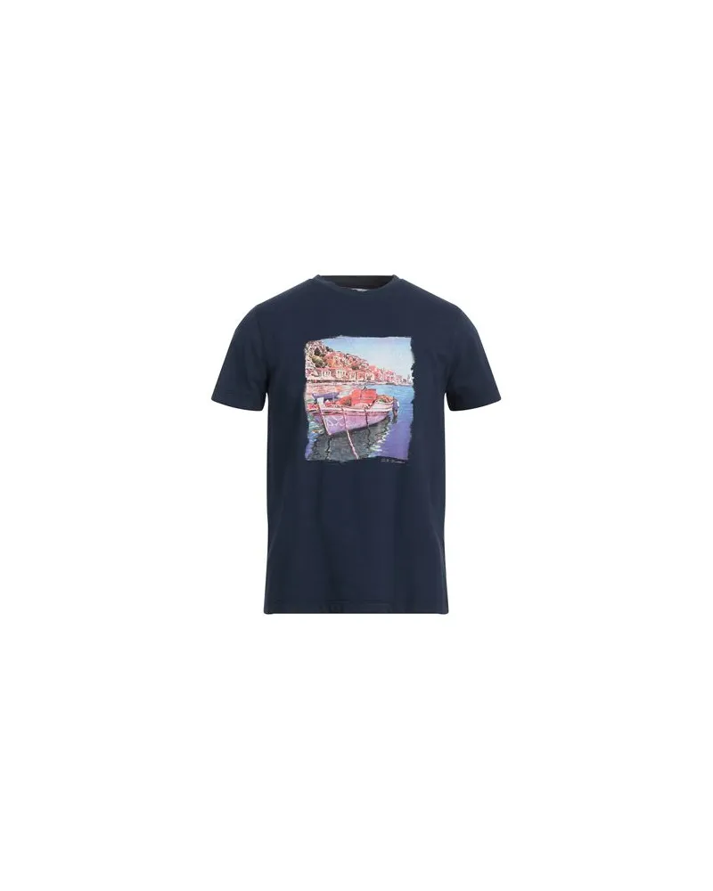 Cooperativa Pescatori Posillipo TOPS - T-shirtsauf YOOX.COM Marineblau