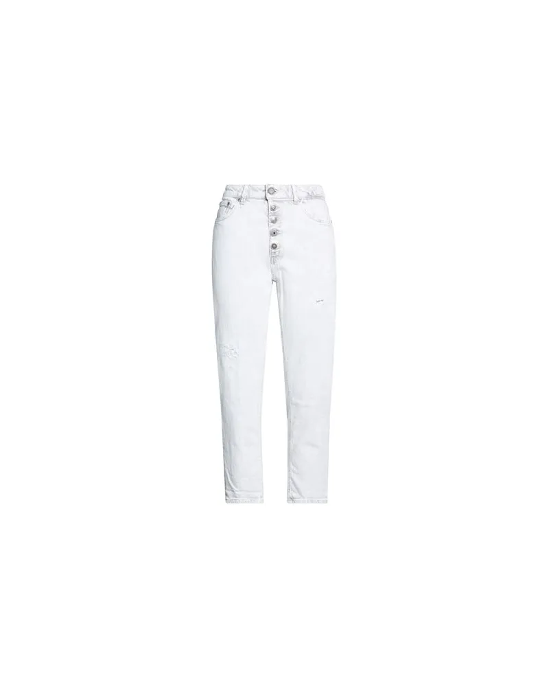 Dondup HOSEN & RÖCKE - Jeanshosenauf YOOX.COM Hellgrau