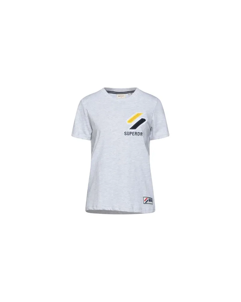 Superdry. TOPS - T-shirtsauf YOOX.COM Hellgrau