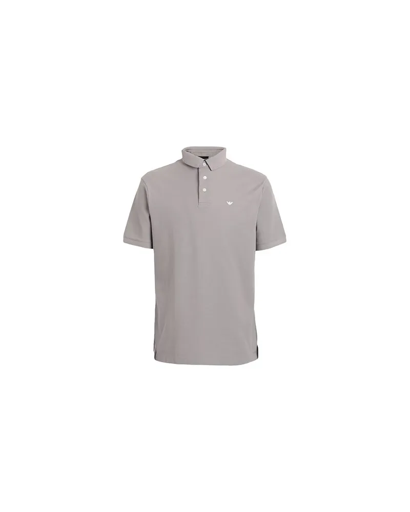 Emporio Armani TOPS - Poloshirtsauf YOOX.COM Hellgrau