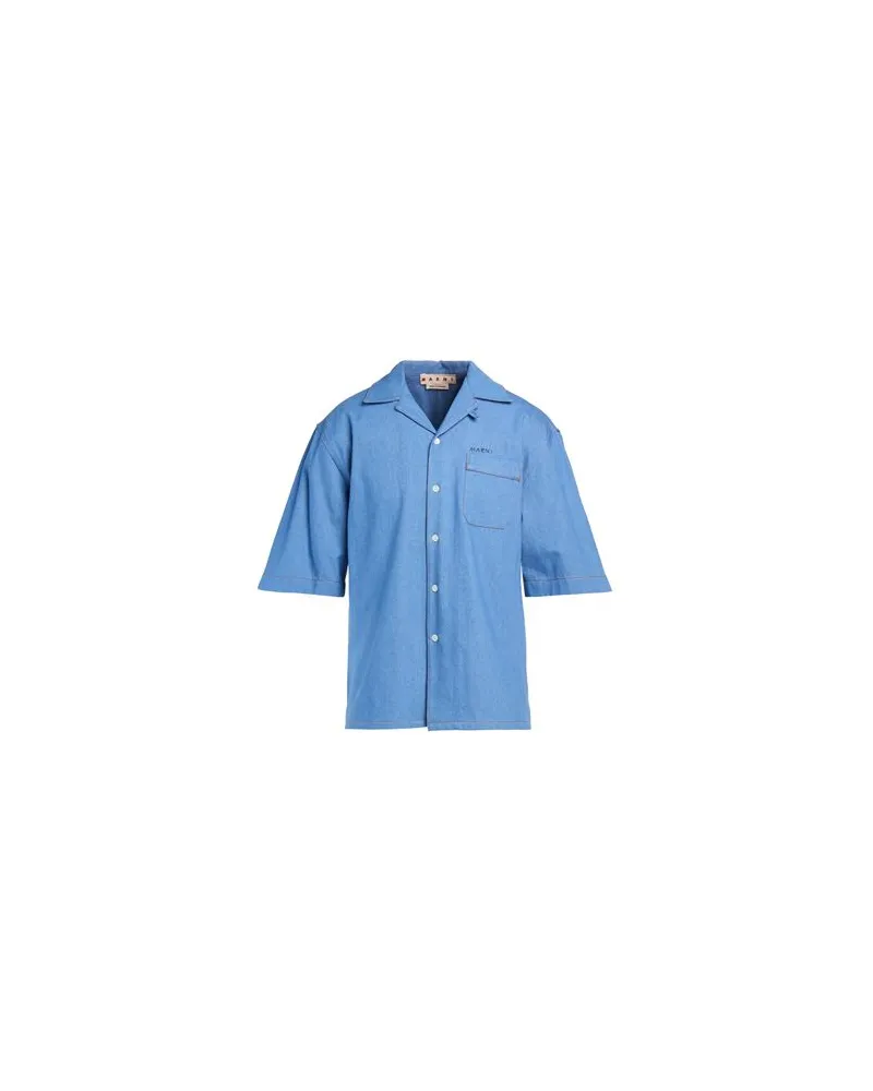 Marni TOPS - Jeanshemdenauf YOOX.COM Blau
