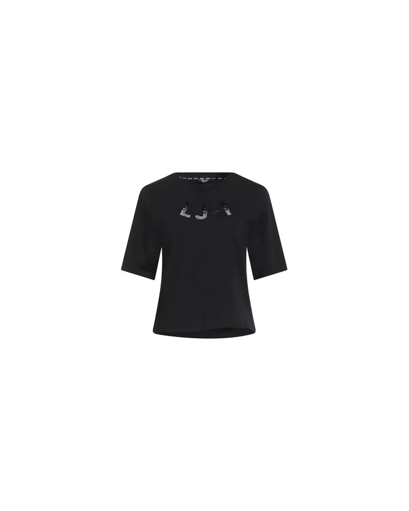 Liu Jo BETTER - TOPS - T-shirtsauf YOOX.COM Schwarz