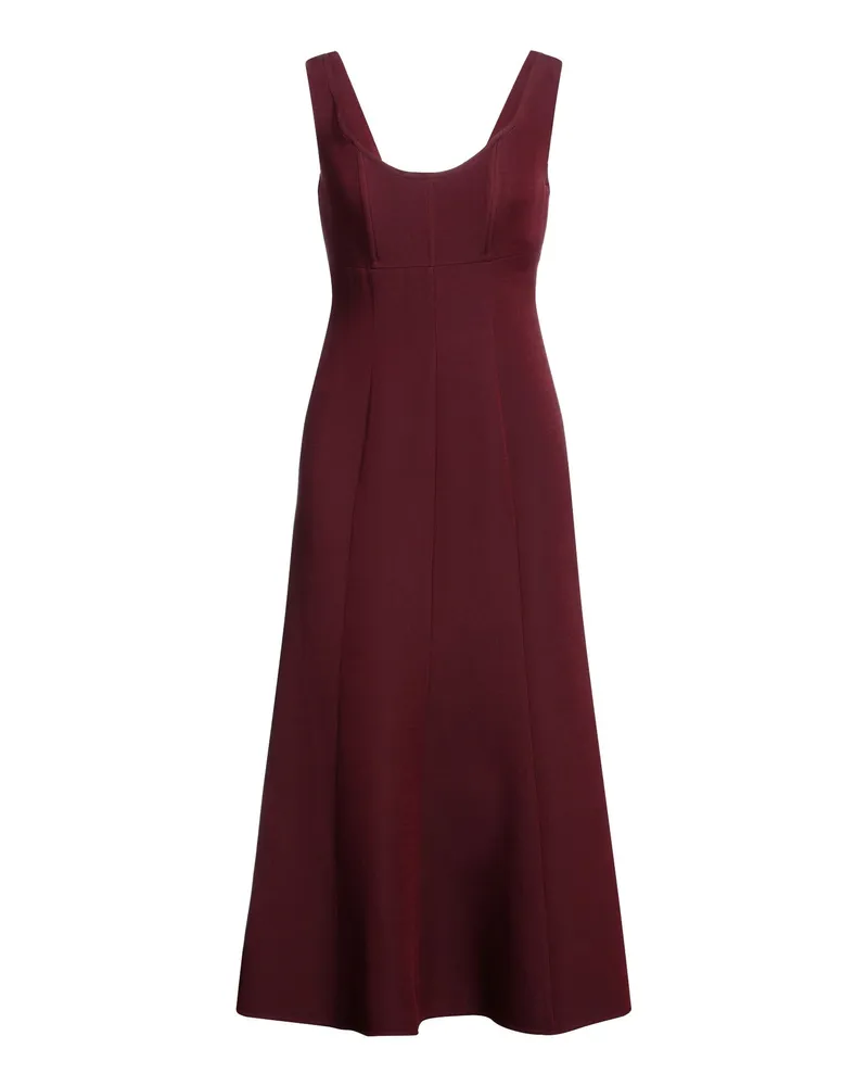 Roland Mouret Midi-Kleid Pflaume