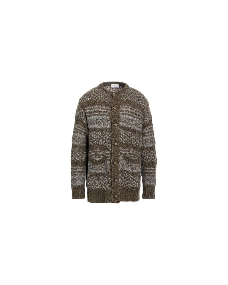 LARDINI STRICKWAREN - Strickjackenauf YOOX.COM Grau