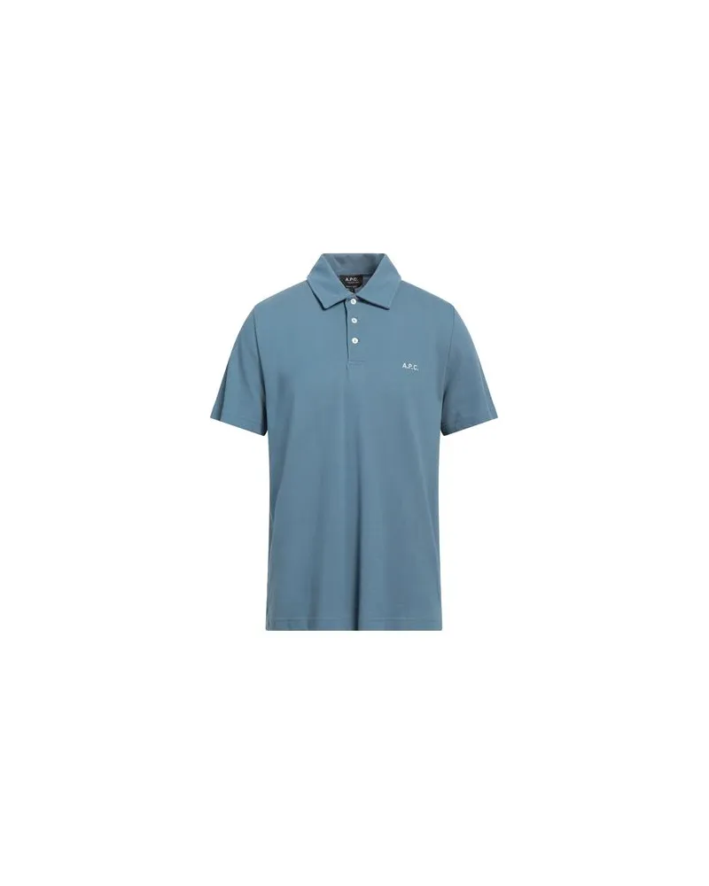A.P.C. TOPS - Poloshirtsauf YOOX.COM Blaugrau