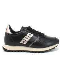 Blauer Sneakers Schwarz