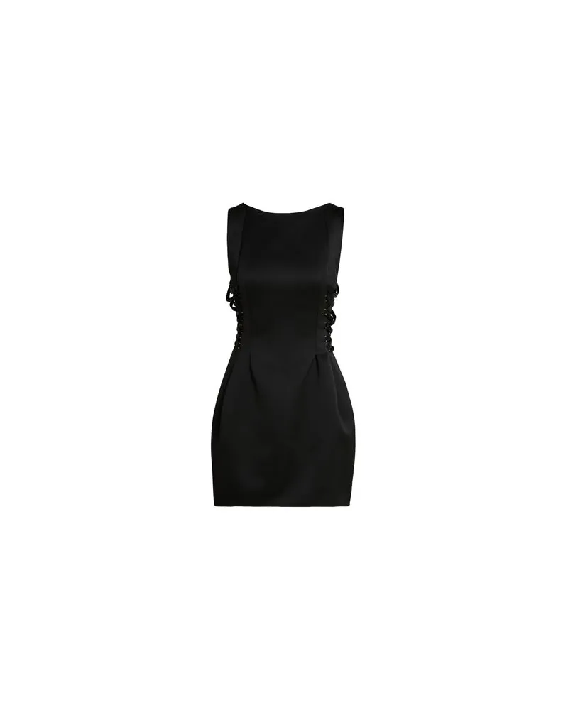 Elisabetta Franchi KLEIDER - Mini-Kleiderauf YOOX.COM Schwarz