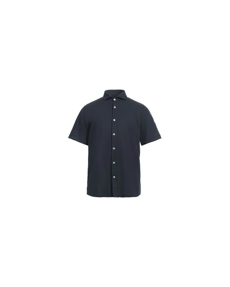 Cooperativa Pescatori Posillipo TOPS - Hemdenauf YOOX.COM Nachtblau
