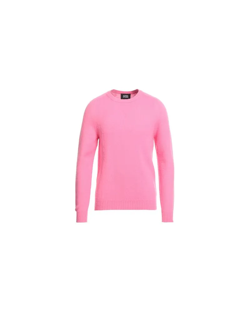 Alpha Studio STRICKWAREN - Pulloverauf YOOX.COM Rosa
