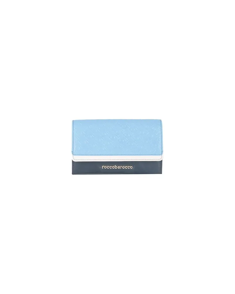 Rocco Barocco Kleinlederwaren - Brieftaschenauf YOOX.COM Himmelblau