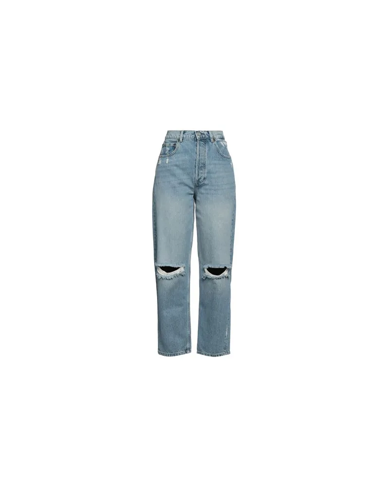 BOYISH HOSEN & RÖCKE - Jeanshosenauf YOOX.COM Blau