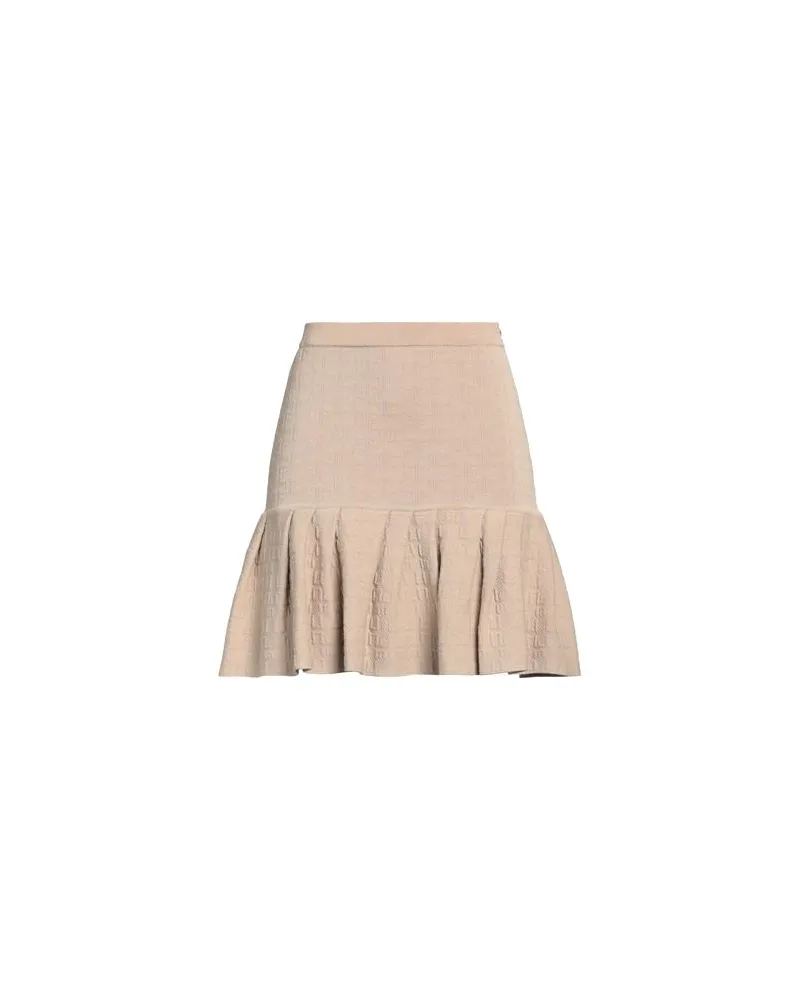 Elisabetta Franchi HOSEN & RÖCKE - Miniröckeauf YOOX.COM Beige