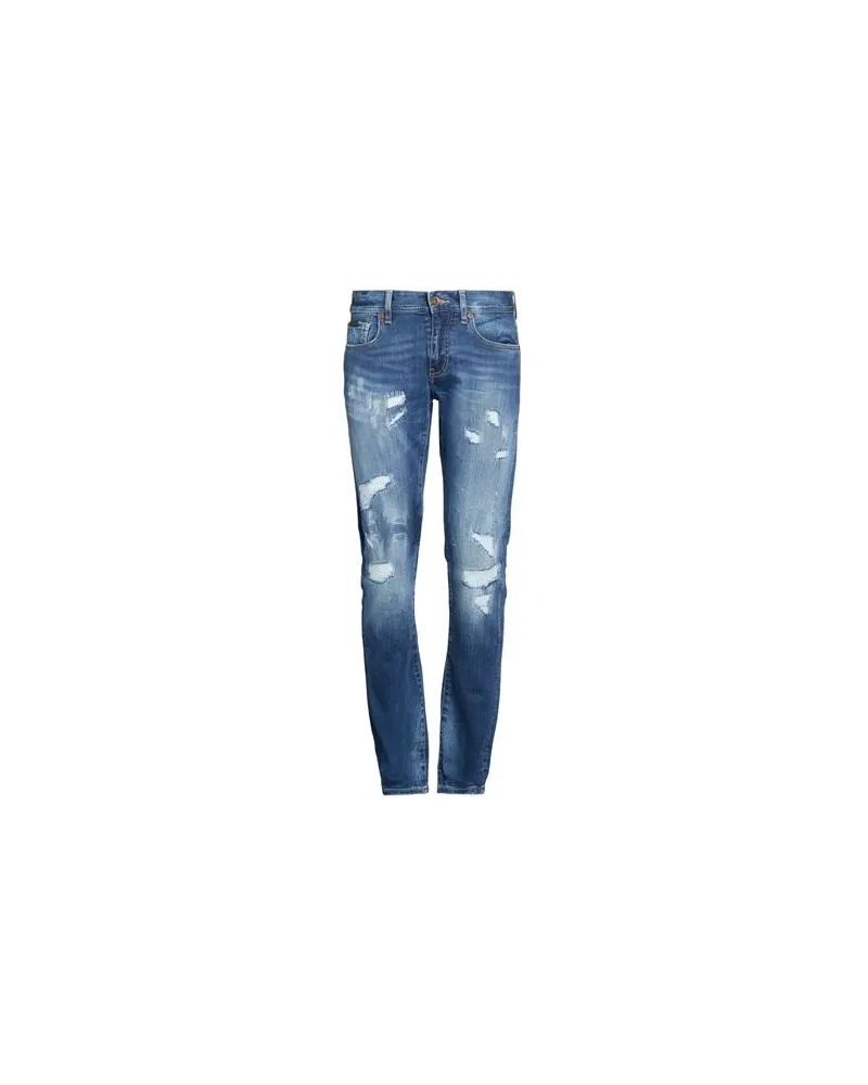 Armani Exchange HOSEN & RÖCKE - Jeanshosenauf YOOX.COM Blau