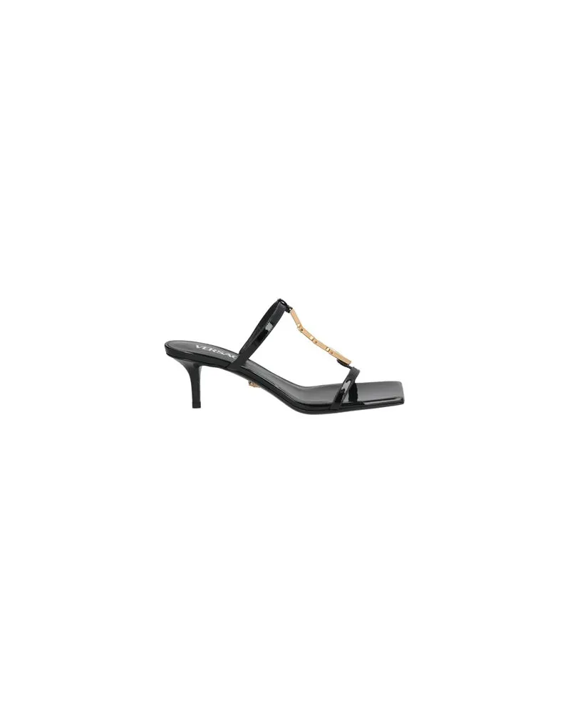 Versace SCHUHE - Sandalenauf YOOX.COM Schwarz