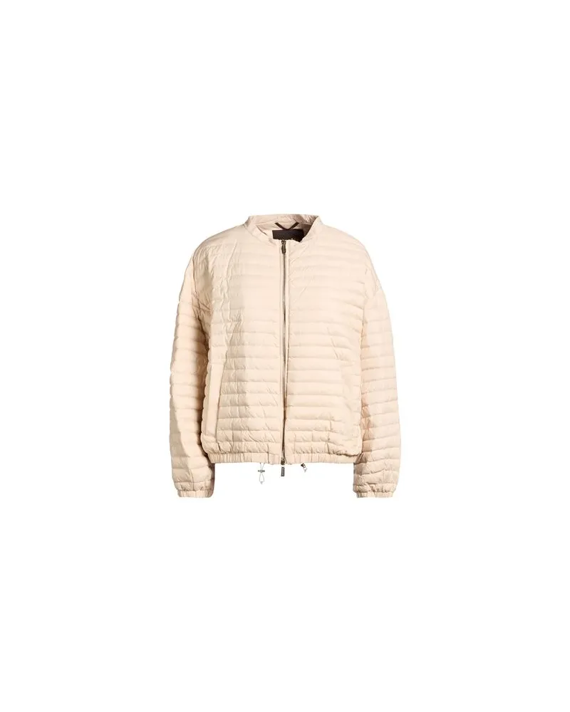 MOORER JACKEN & MÄNTEL - Pufferjacken & Daunenjackenauf YOOX.COM Beige