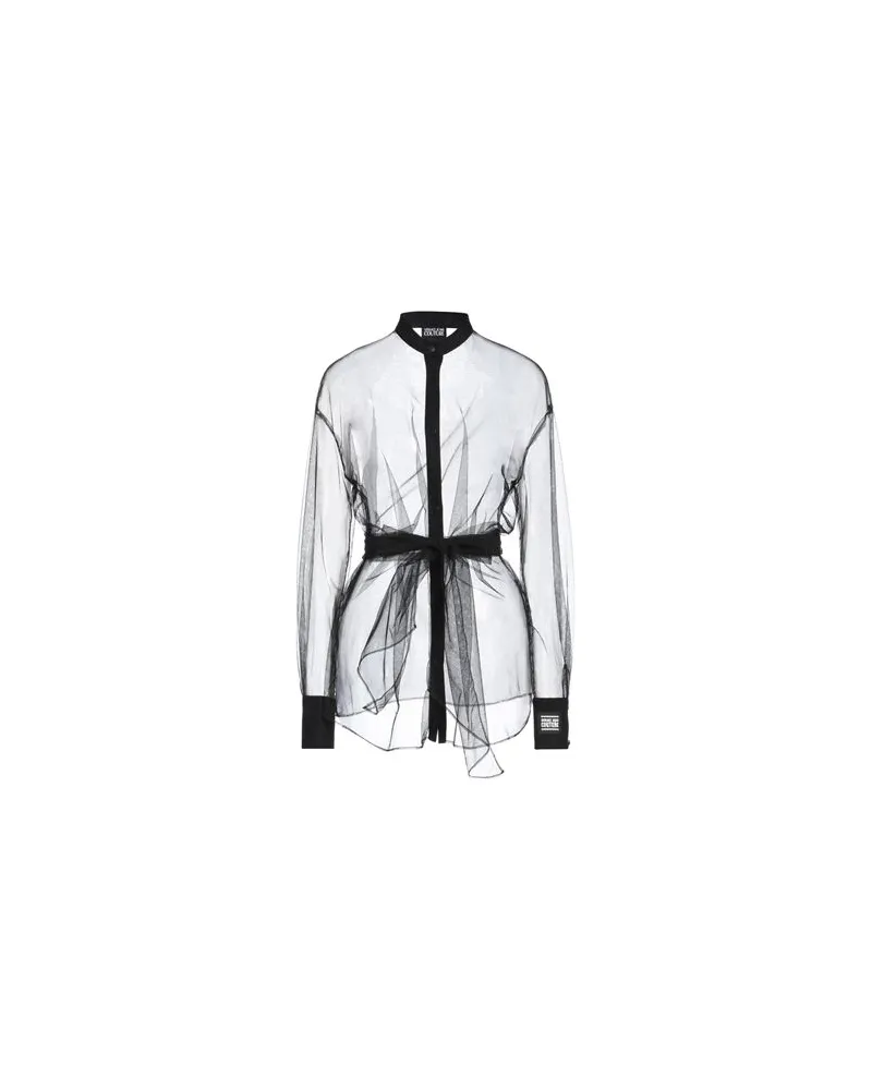 Versace Jeans TOPS - Hemdenauf YOOX.COM Schwarz