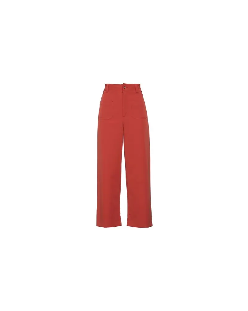 Manuel Ritz HOSEN & RÖCKE - Hosenauf YOOX.COM Rostrot
