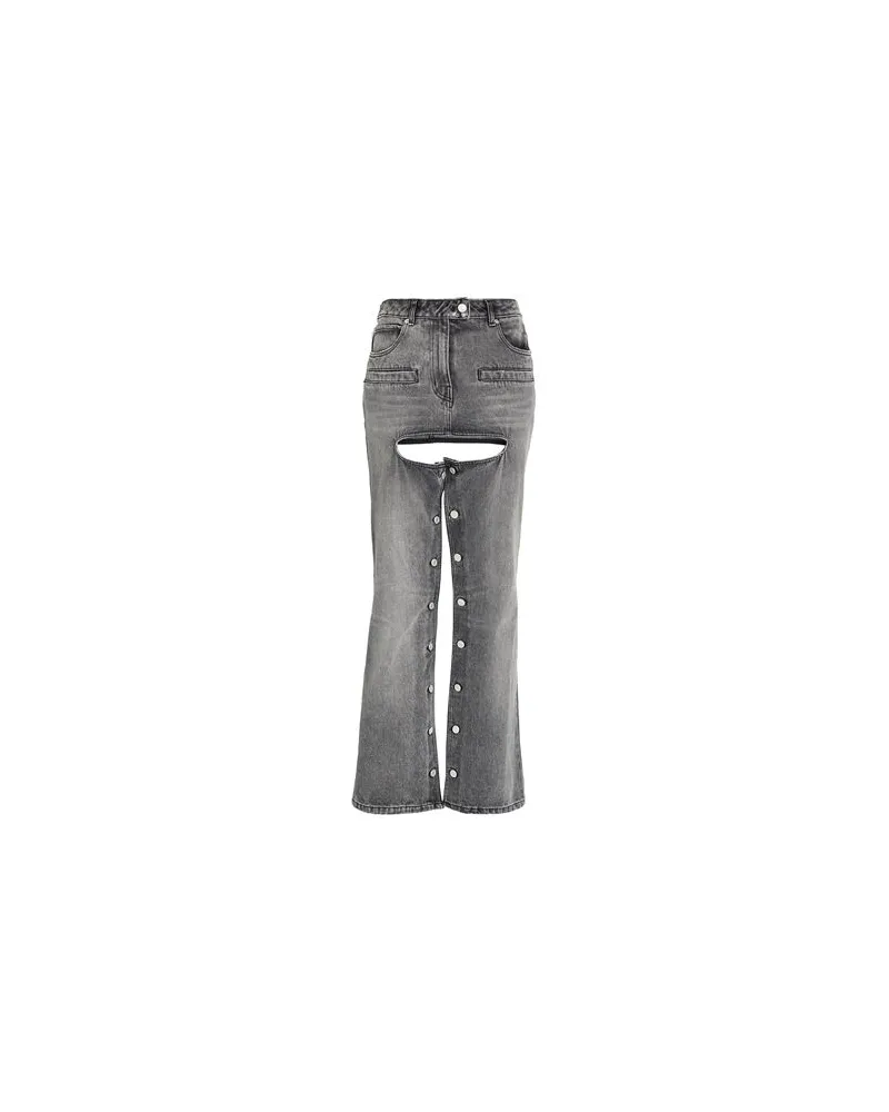 Courrèges HOSEN & RÖCKE - Jeanshosenauf YOOX.COM Braungrau