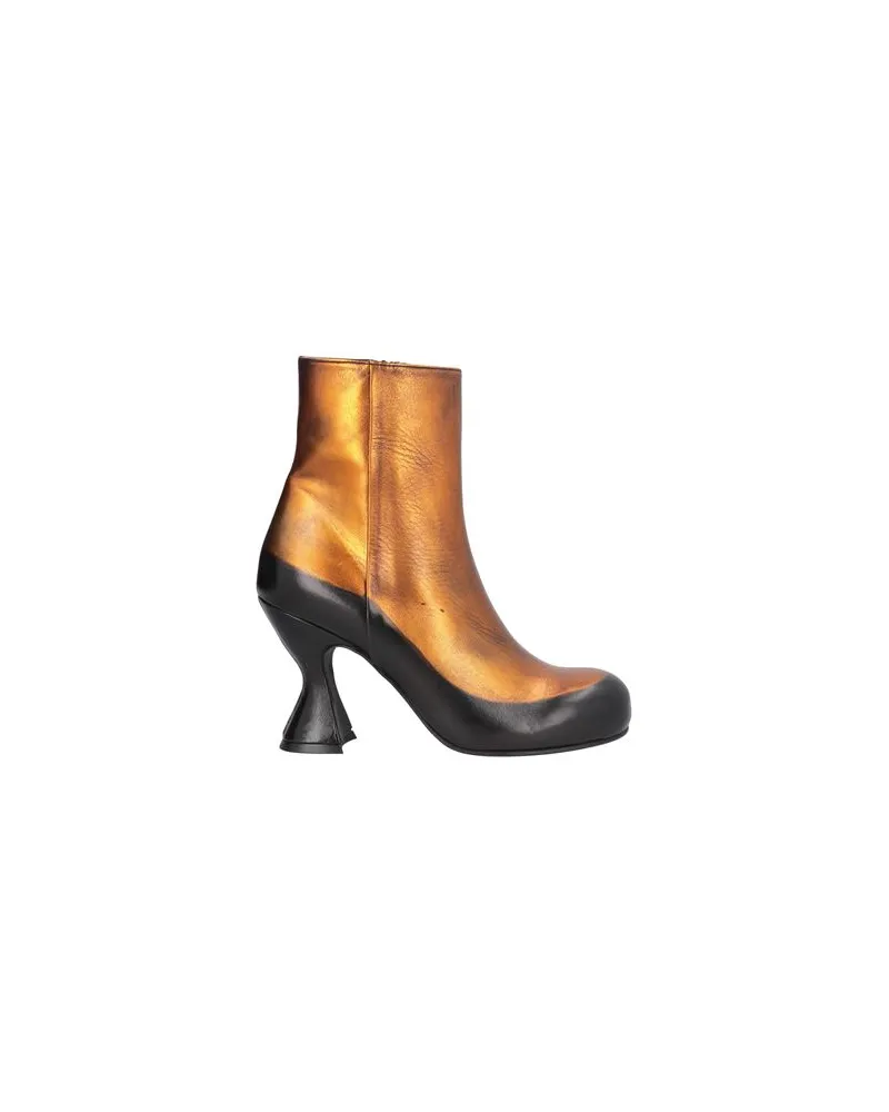 RAS SCHUHE - Stiefelettenauf YOOX.COM Kupfer