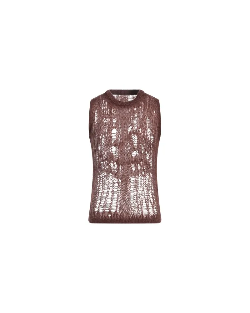 Rick Owens STRICKWAREN - Pulloverauf YOOX.COM Schokobraun