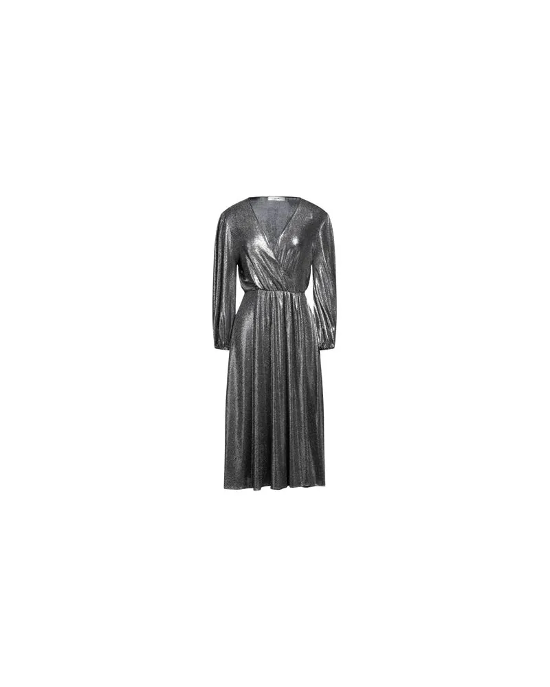 Suoli KLEIDER - Midi-Kleiderauf YOOX.COM Grau