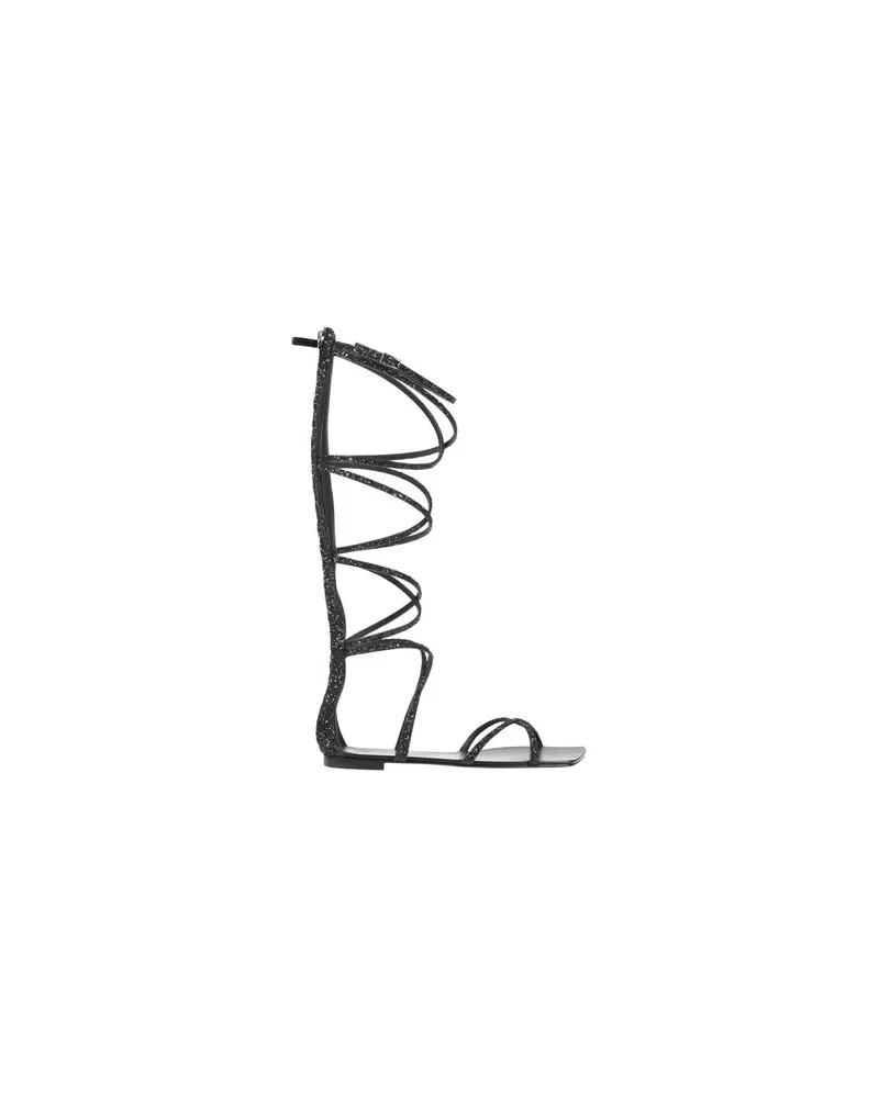 Giuseppe Zanotti SCHUHE - Sandalenauf YOOX.COM Schwarz