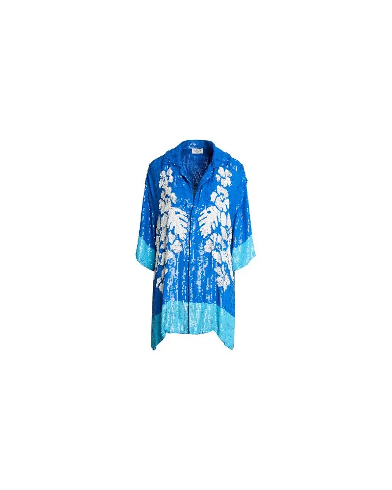 P.A.R.O.S.H. TOPS - Hemdenauf YOOX.COM Blau