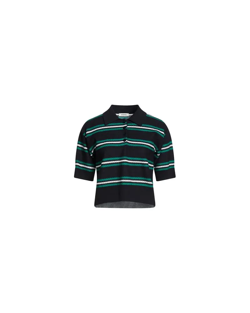 Sandro TOPS - Poloshirtsauf YOOX.COM Nachtblau