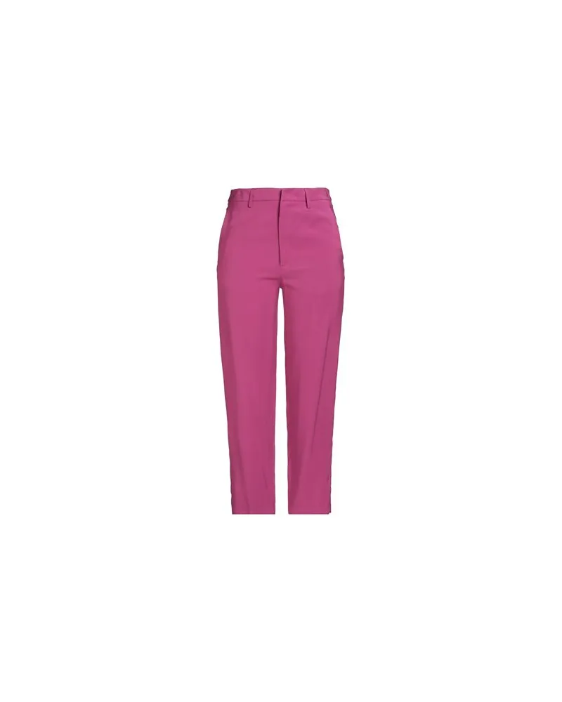 Dondup HOSEN & RÖCKE - Hosenauf YOOX.COM Fuchsia