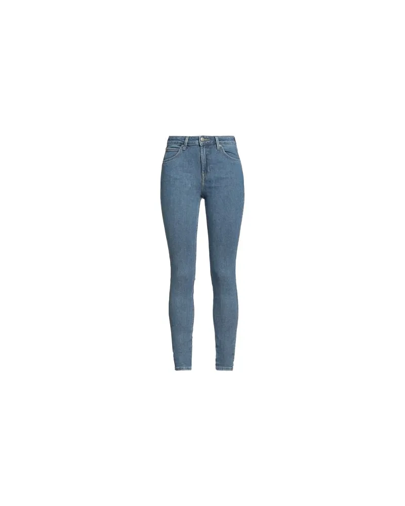 Lee HOSEN & RÖCKE - Jeanshosenauf YOOX.COM Blau