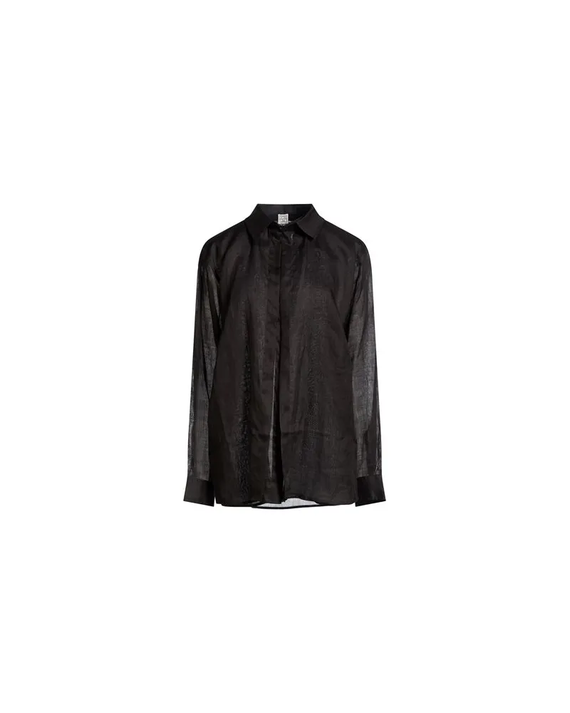 Totême TOPS - Hemdenauf YOOX.COM Schwarz