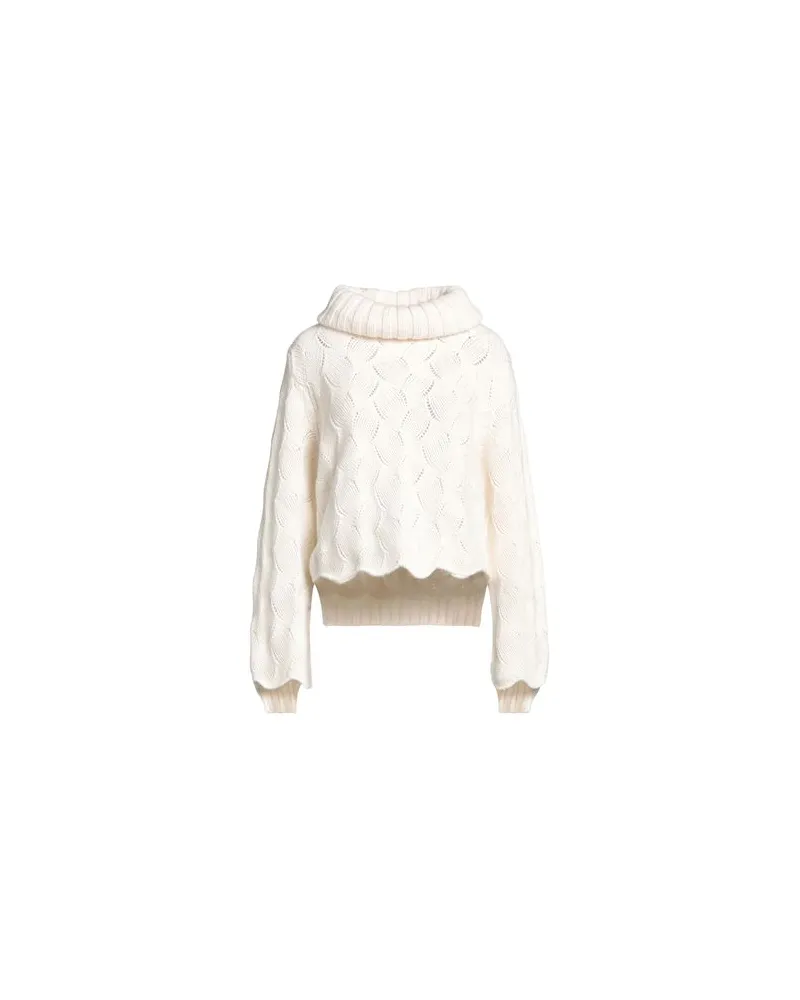 Liviana Conti STRICKWAREN - Rollkragenpulloverauf YOOX.COM Cremeweiß