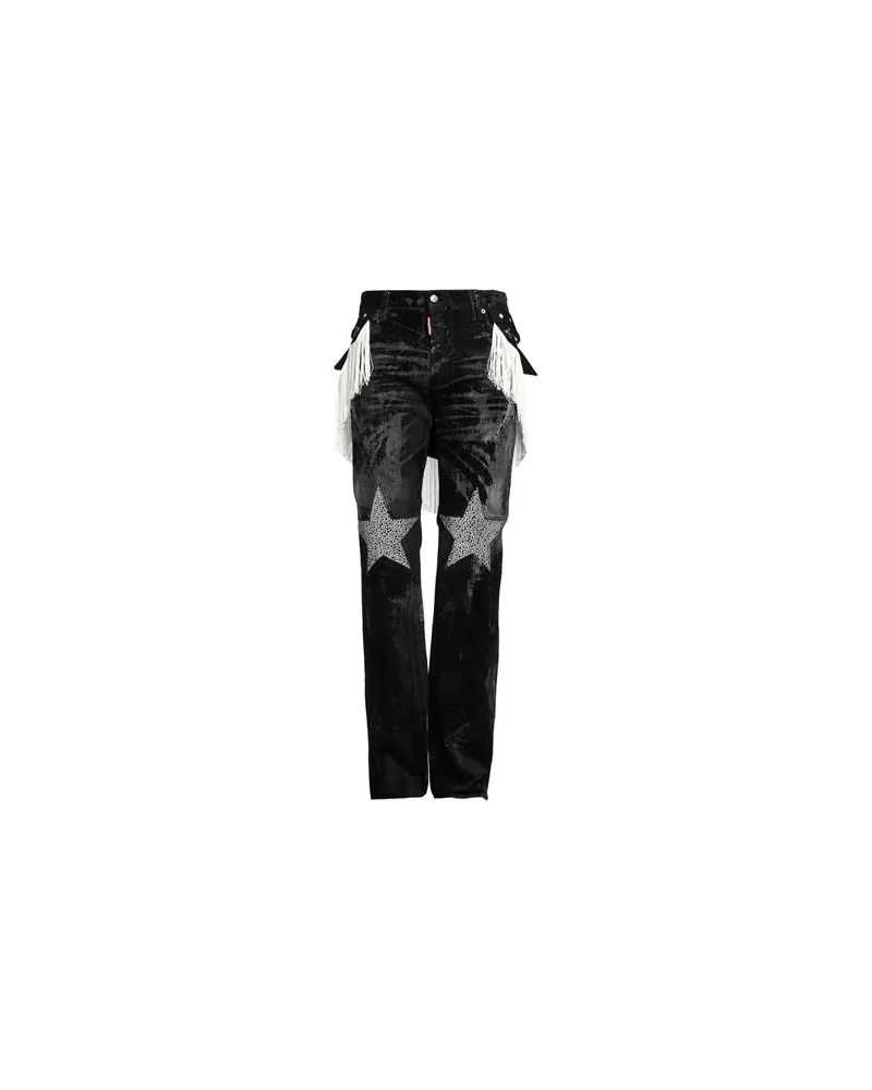 Dsquared2 HOSEN & RÖCKE - Jeanshosenauf YOOX.COM Schwarz