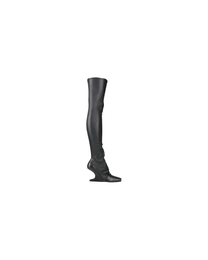Rick Owens SCHUHE - Stiefelauf YOOX.COM Schwarz