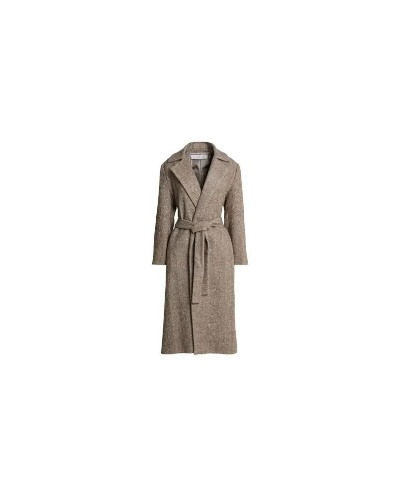 SHIRTAPORTER JACKEN & MÄNTEL - Mäntelauf YOOX.COM Maulwurfsgrau