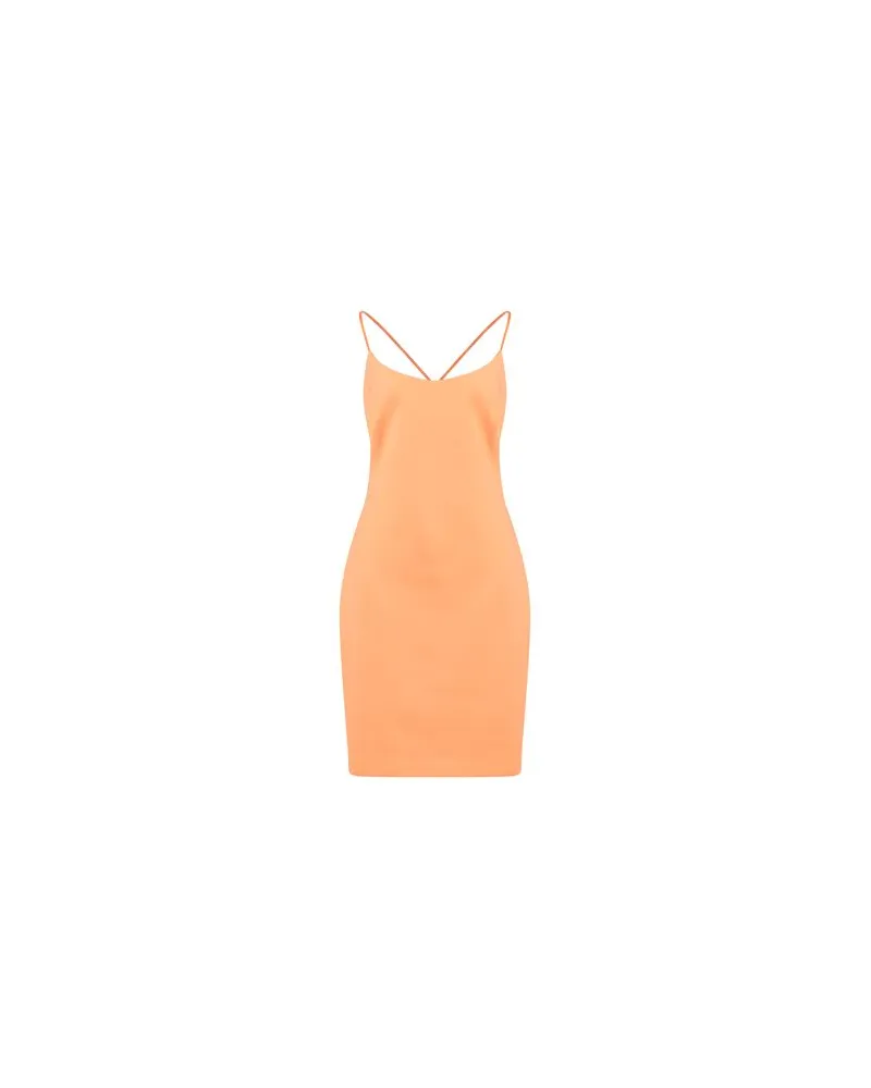 MARCIANO Los Angeles KLEIDER - Midi-Kleiderauf YOOX.COM Orange