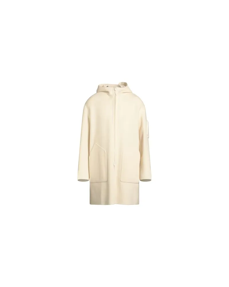 Hevò JACKEN & MÄNTEL - Mäntelauf YOOX.COM Elfenbein