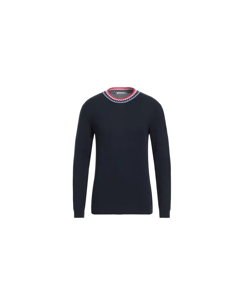 Daniele Alessandrini STRICKWAREN - Pulloverauf YOOX.COM Nachtblau