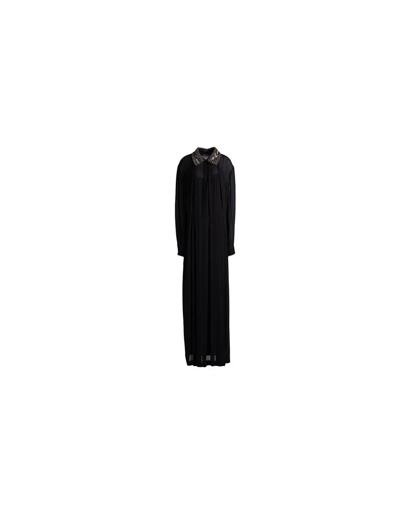 Alberta Ferretti KLEIDER - Maxi-Kleiderauf YOOX.COM Schwarz