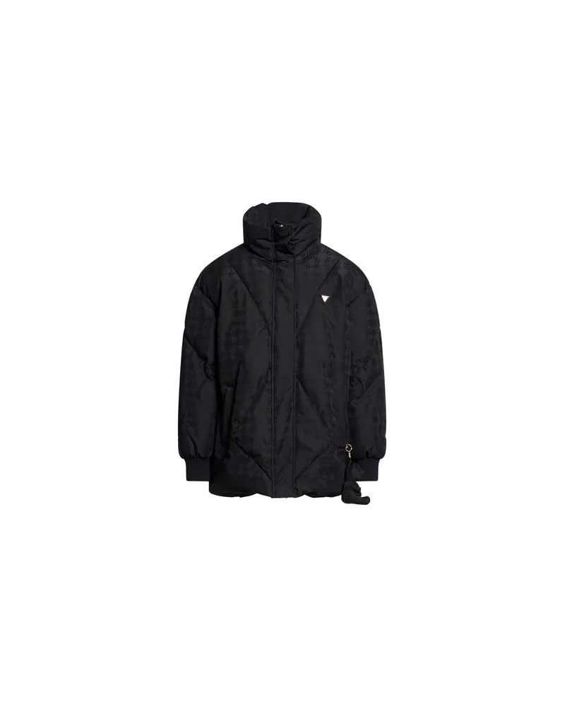 Guess JACKEN & MÄNTEL - Pufferjacken & Daunenjackenauf YOOX.COM Schwarz